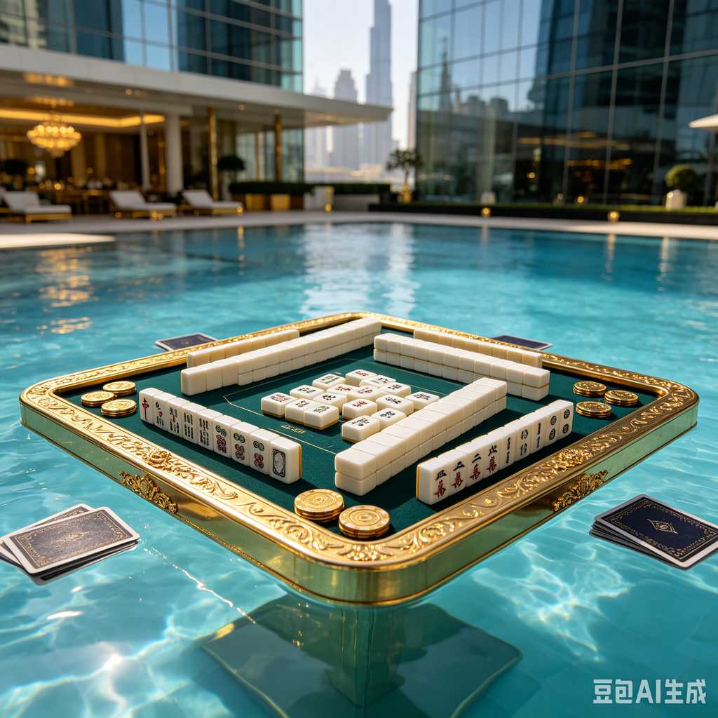 deep print mahjong set