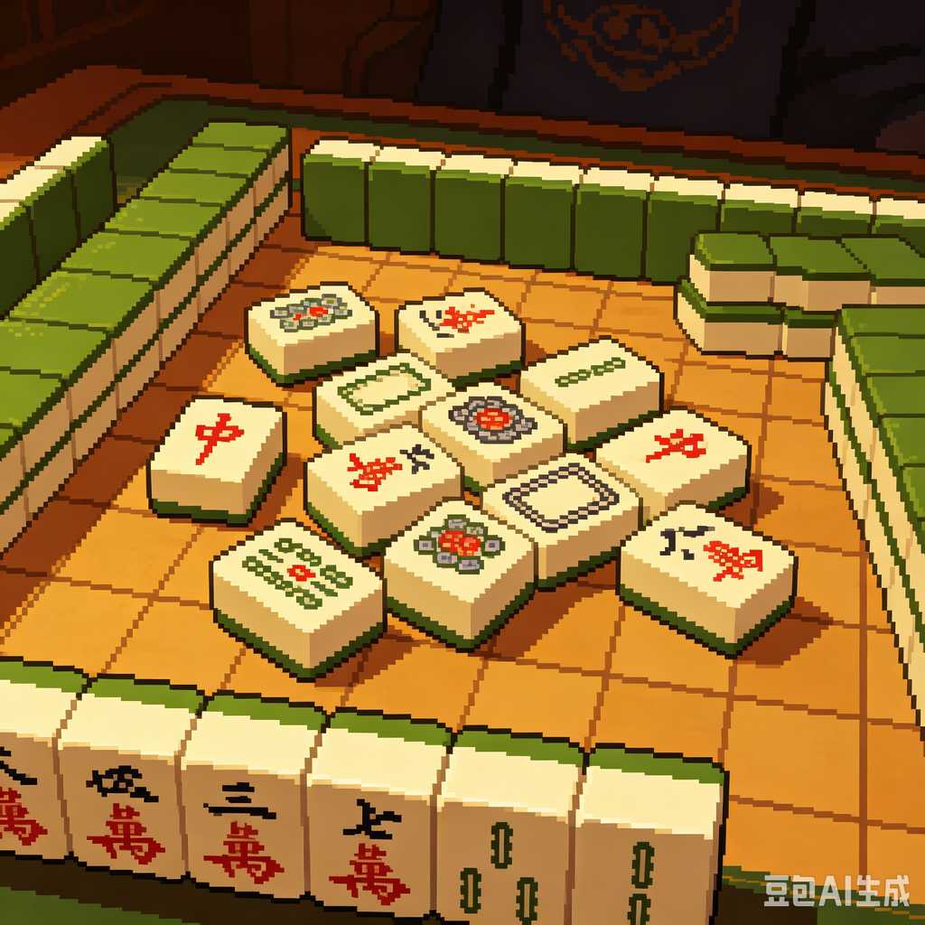 glitter mahjong set special