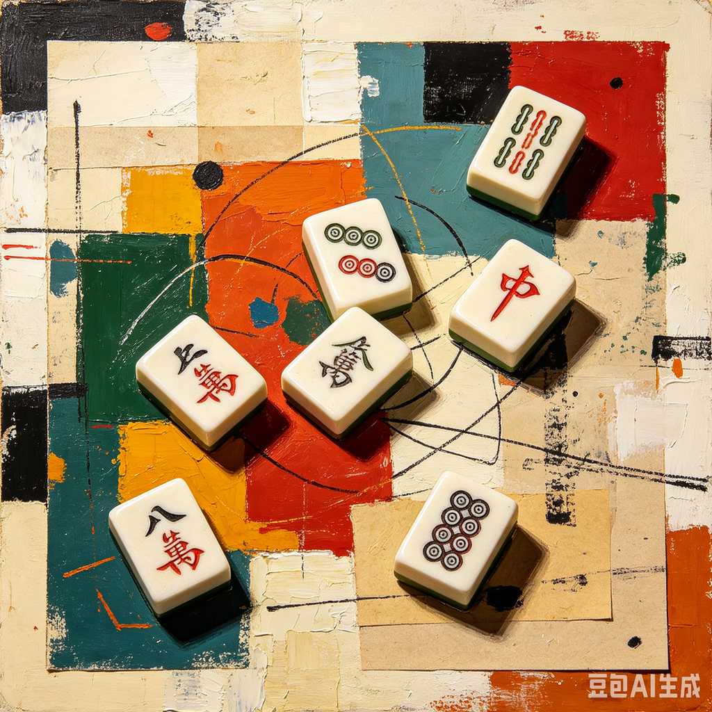 traditional chinese board game mahjong
