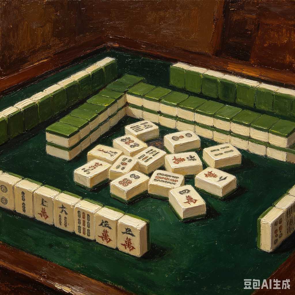 small foldable mahjong table