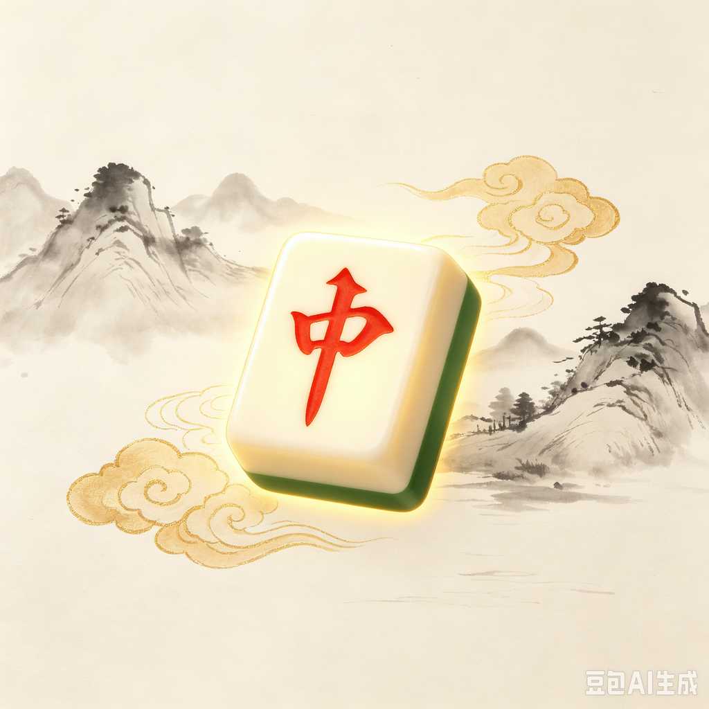oem custom printed mahjong set