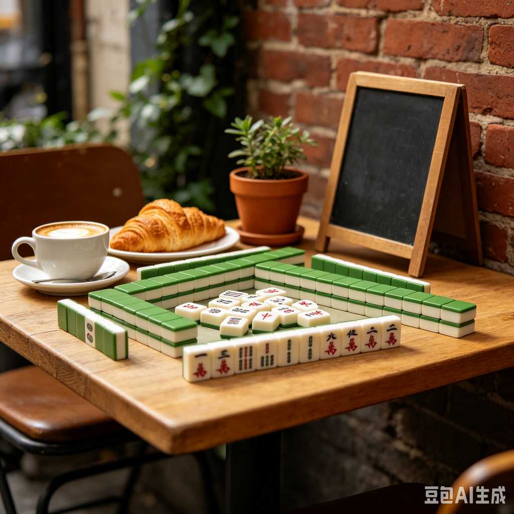 pattern printed mahjong packaging