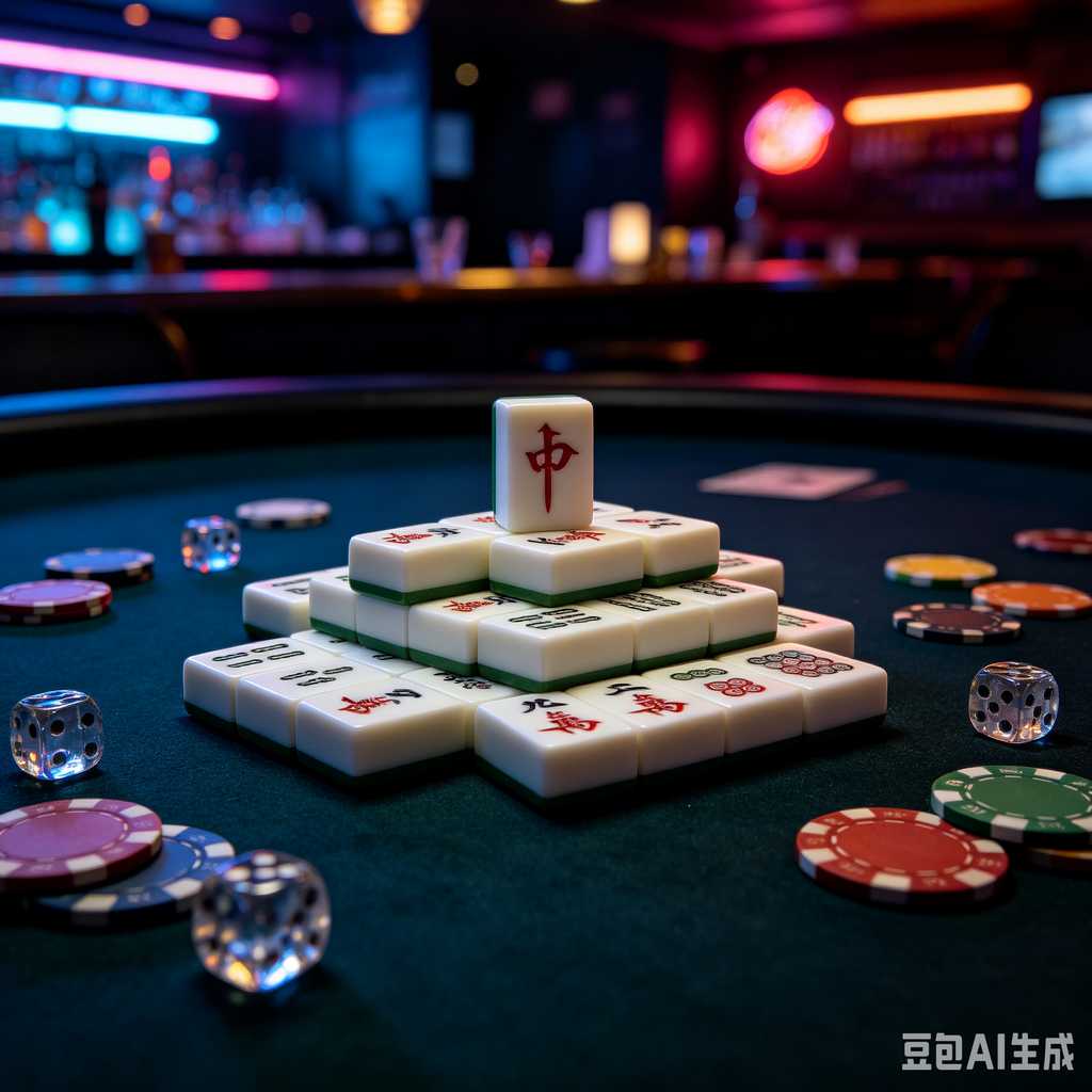 compact mahjong set with case